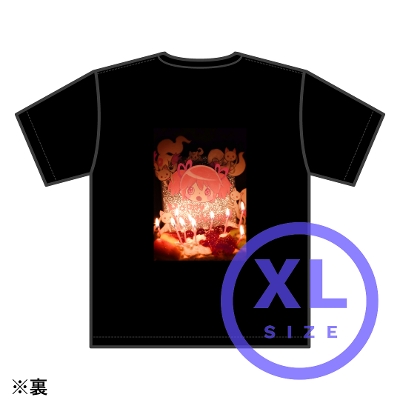 魔法少女まどか☆マギカ 劇団イヌカレー(泥犬)鹿目まどか誕生日Tシャツ　XLサイズ（ブラック）